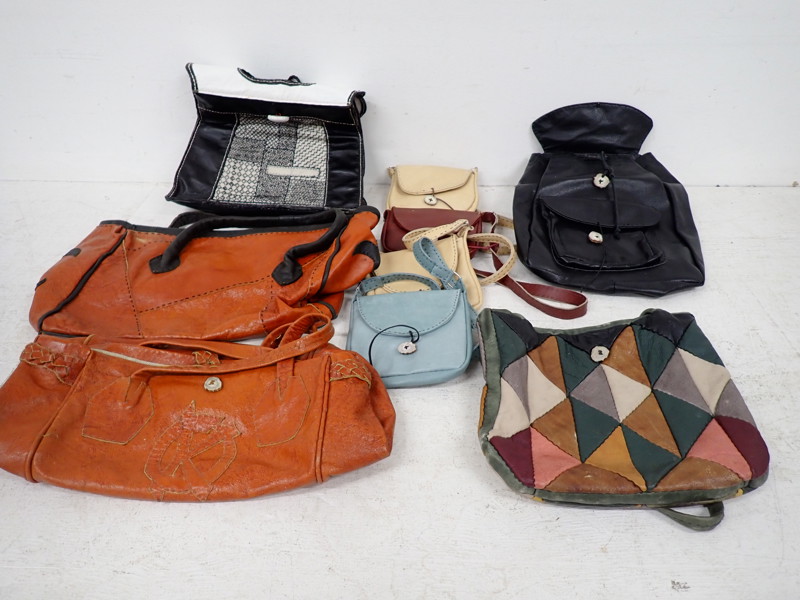 SKINNVÄSKOR + RYGGSÄCK