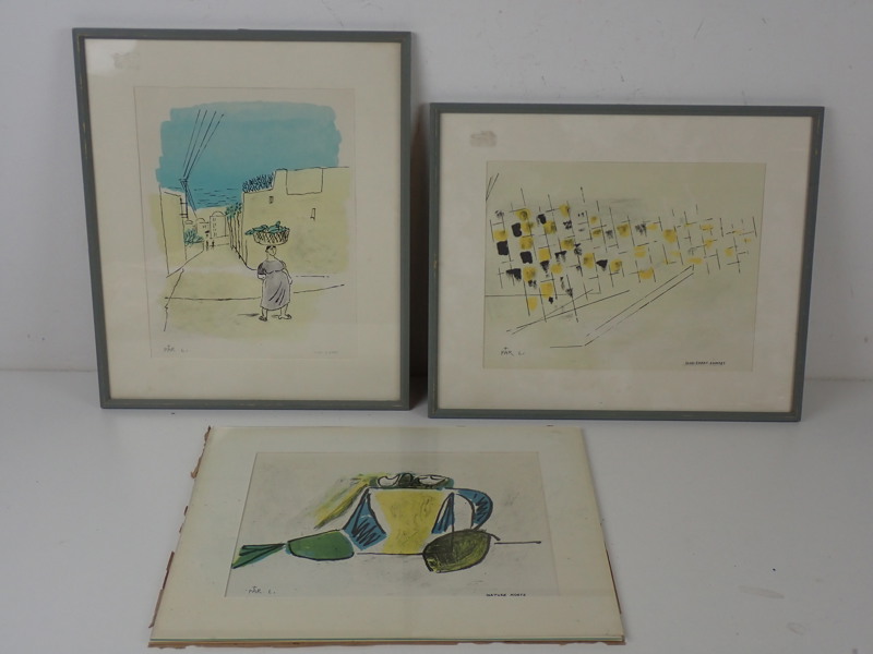 3 st Signerade TRYCK Pär Lindblad