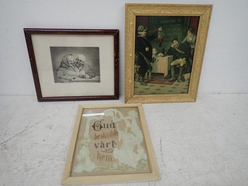 3 st TRYCK bl a Jean Skoglund