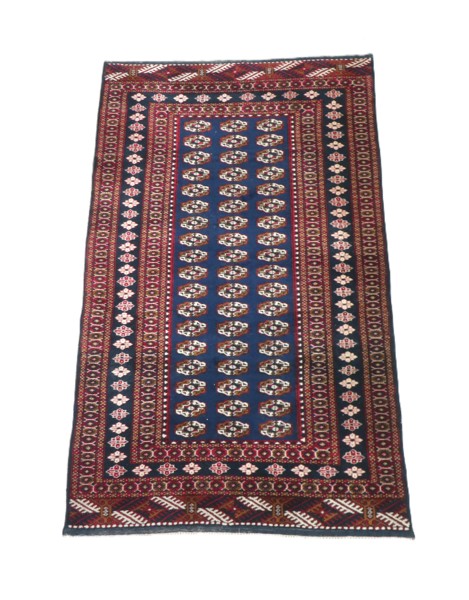 ORIENTALISK HANDKNUTEN MATTA ca 160x95cm