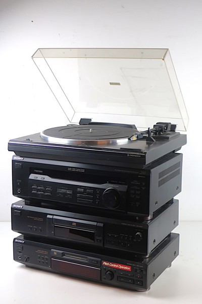 STEREO SONY MED SKIVSPELARE PIONEER