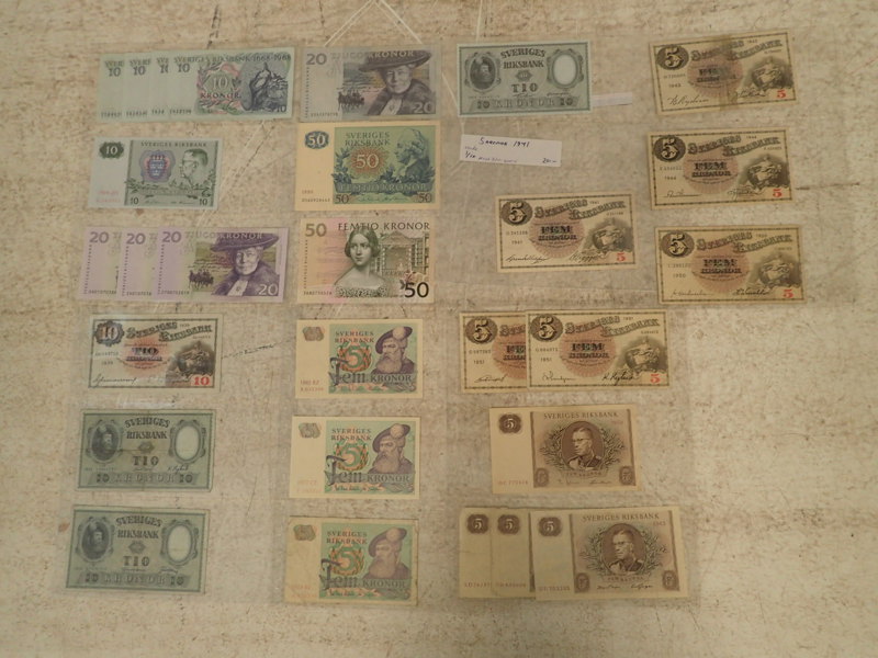 Äldre svenska sedlar