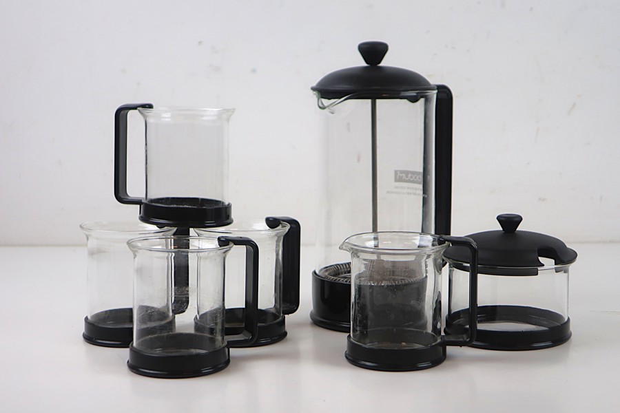 KAFFESET BODUM. 7-DELAR