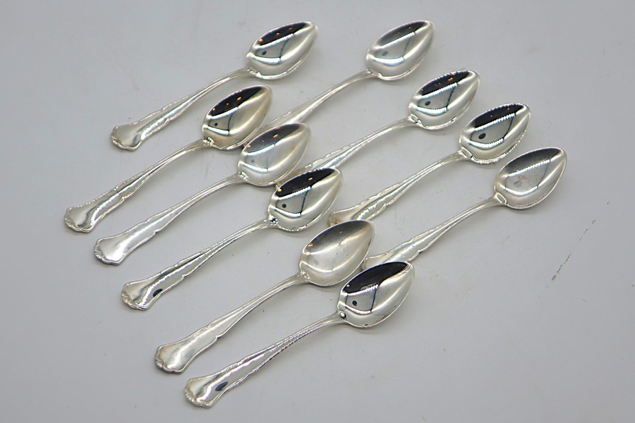 KAFFESKEDAR 10st. SILVER 132g