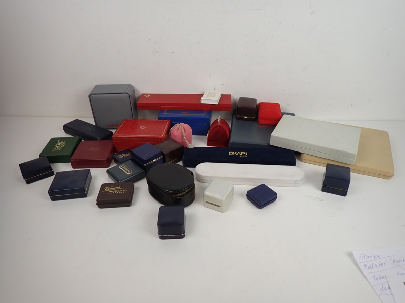 KLOCK- och SMYCKESASKAR