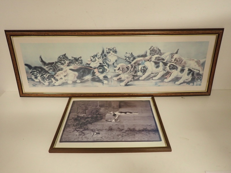 2 st ramadet "KATT" tryck