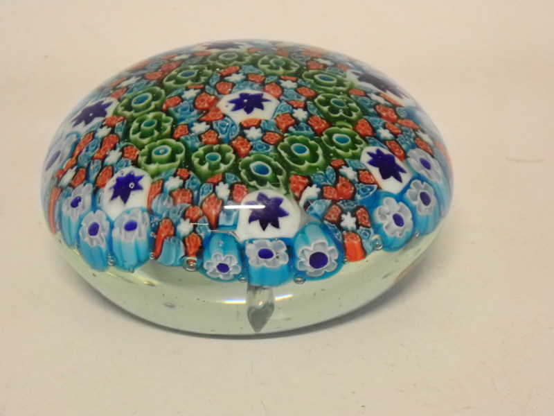 PAPPERSVIKT "Millefiori" troligtvis Murano