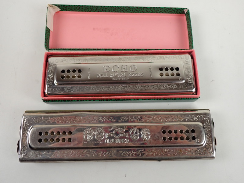 2 st MUNSPEL ECHO Hohner