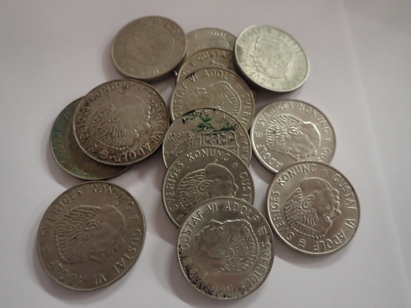 Silvermynt  2-5kr    40% silver  vikt:192gr