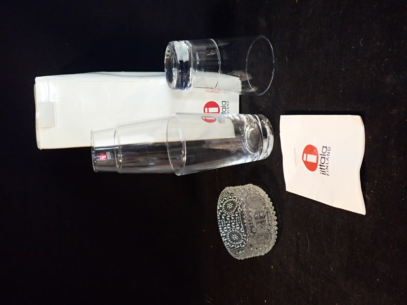 VATTENKARAFF Iittala + SKÅL "Grapponia" Nanny Still