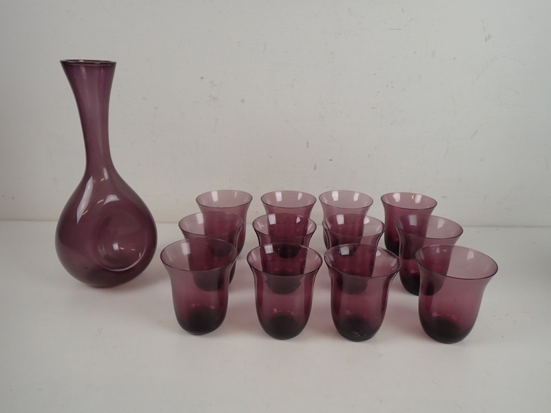 VAS/KARAFF + 12 st GLAS