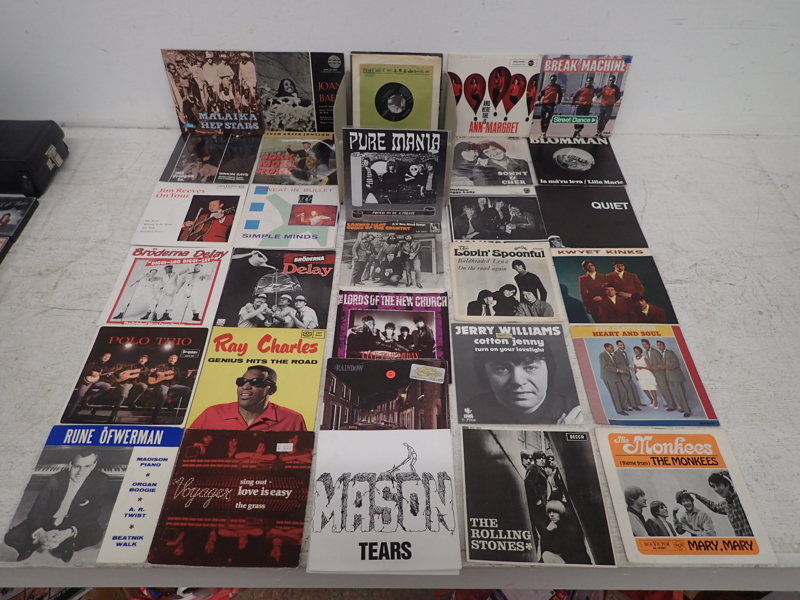 Vinylskivor, singlar  33st   "Pop o Rock"