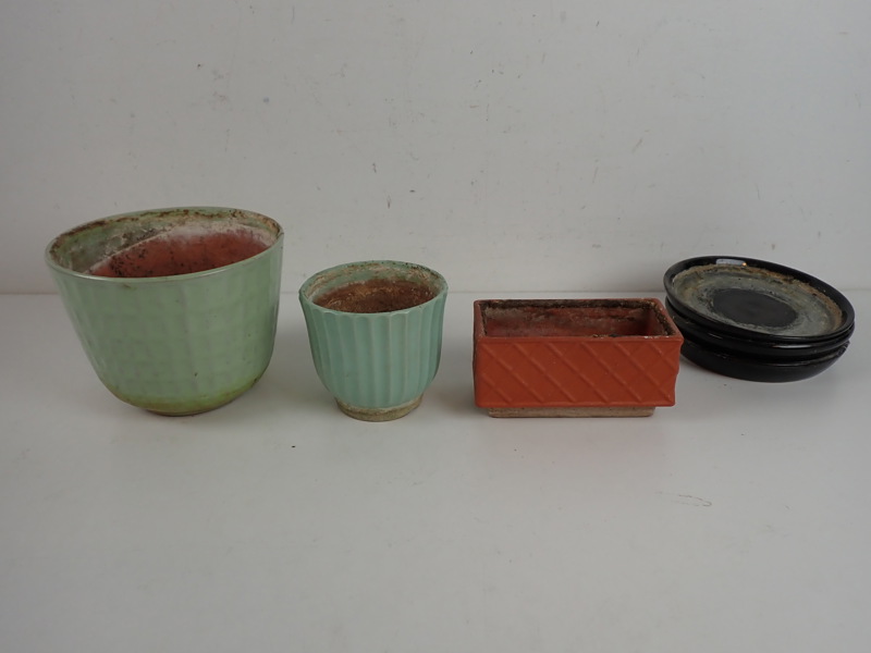 3 KRUKOR "Gunilla" "Tellus" "Planta" + 3 st FAT