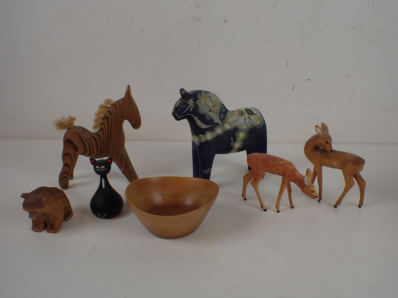 Snidade TRÄFIGURER m m