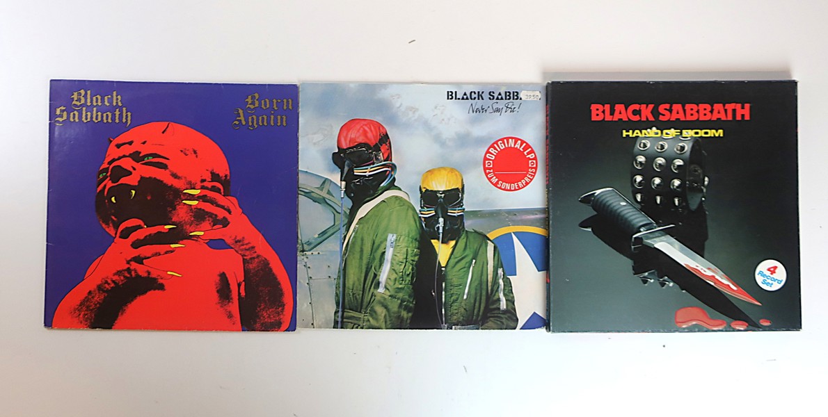 LP-SKIVOR "BLACK SABBATH" 3st