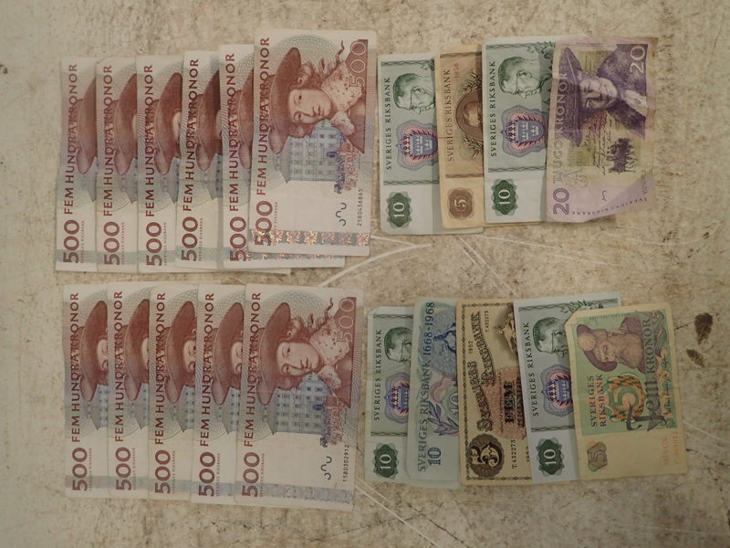 Ogiltiga svenska sedlar