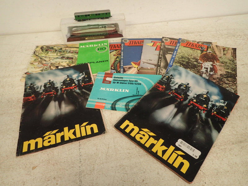 Märklin kataloger m.m