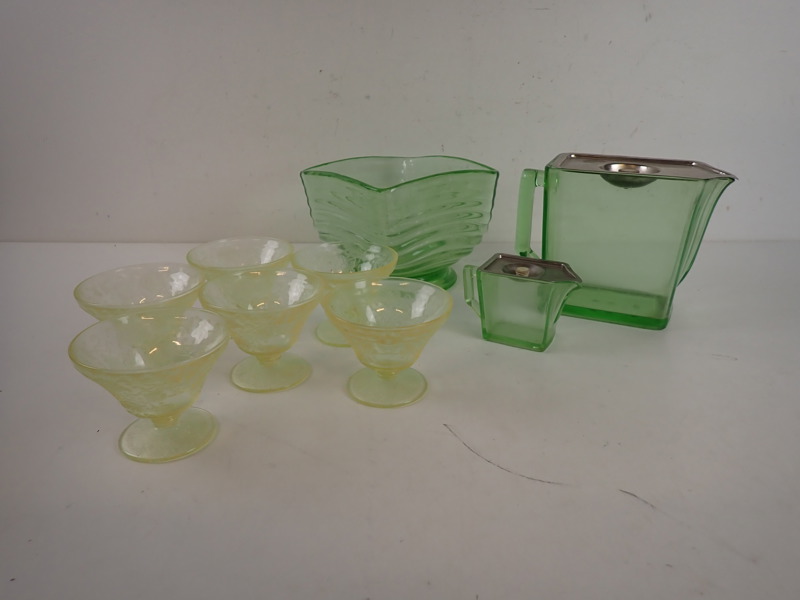 2 st KYLSKÅPSKANNOR "Kylex", SKÅL + EFTERRÄTTSSKÅLAR