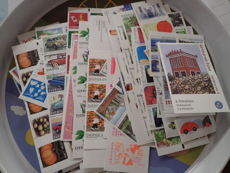 550st  frimärken  "inrikes brevporto"