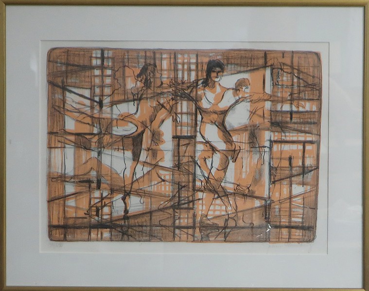 JOHAN THUNBERG. LITOGRAFI