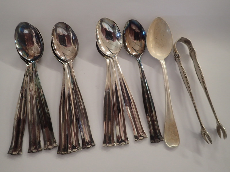 12-delar i silver   Vikt:198gr