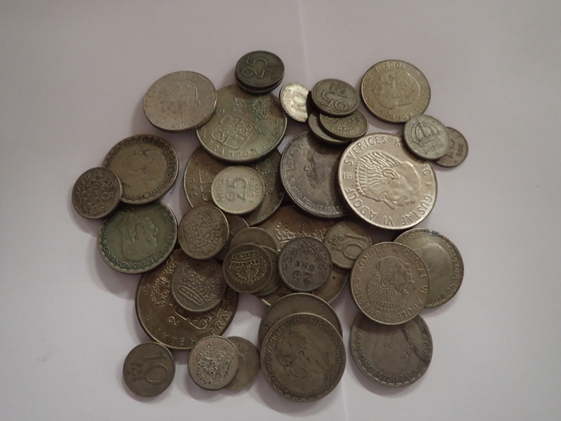 Silvermynt  40%     vikt:202gr