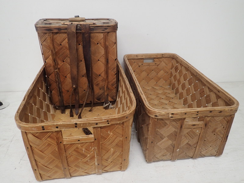 2st spånkorgar + kont