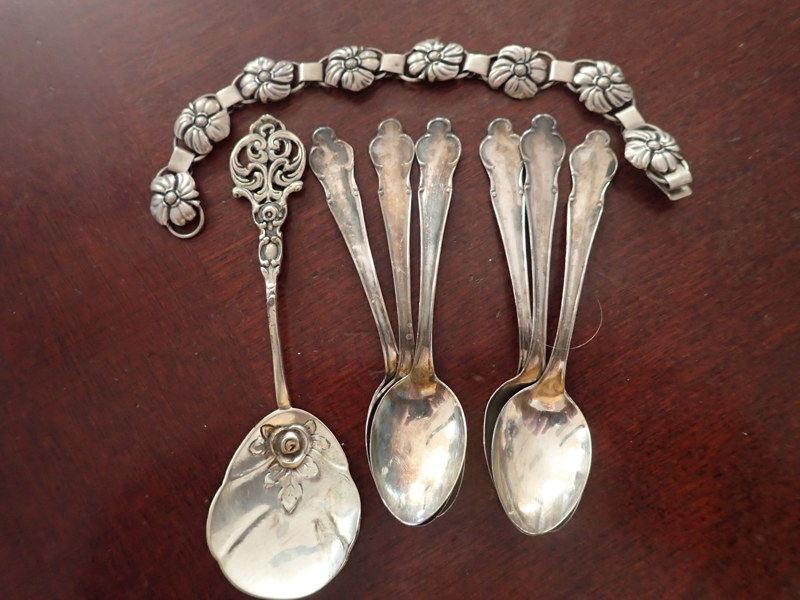 8-delar silver vikt: 84gr