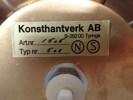 BORDSLAMPA Konsthantverk