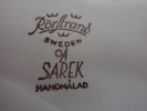 Diverse SKÅLAR m m, bl a "Sarek" Rörstrand