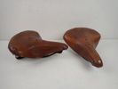 2 st CYKELSADLAR i skinn "Brooks" England