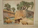 Gösta Berg -86  duk  38x45cm