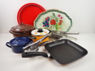 KASTRULLER, GRILLPANNA m m