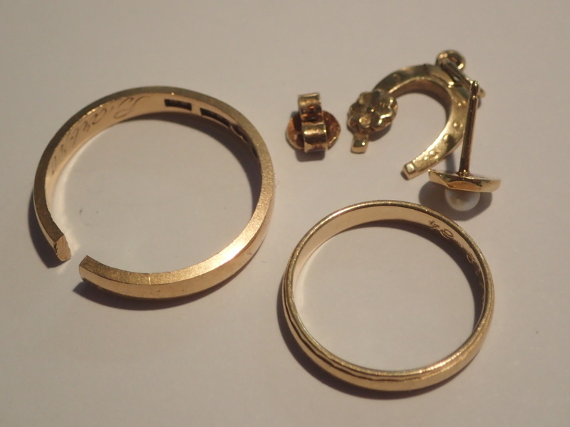 5-delar 18k vikt:7gr