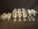 Fotglas  9st ,4st kupor o 4st snapsglas