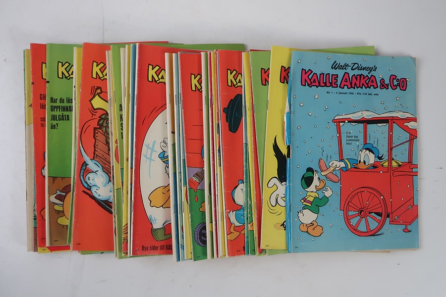SERIETIDNINGAR. KALLE ANKA 1966
