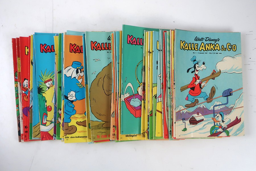 SERIETIDNINGAR. KALLE ANKA 1967