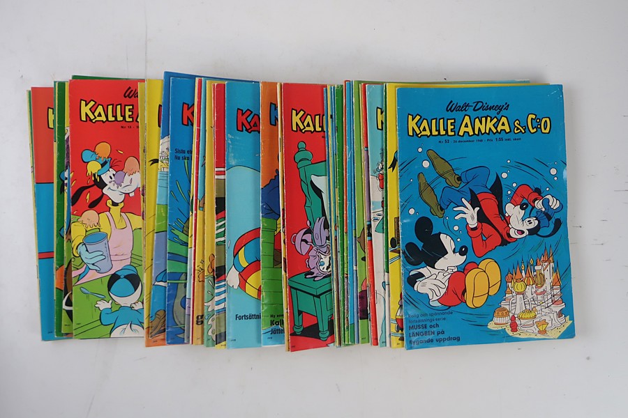 SERIETIDNINGAR. KALLE ANKA 1968