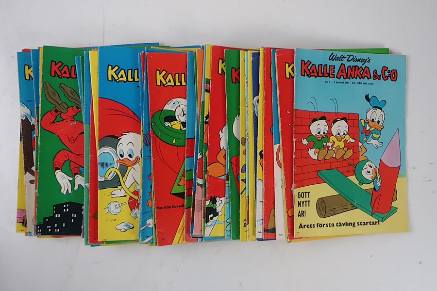 SERIETIDNINGAR. KALLE ANKA KOMPLETT ÅRGÅNG 1969
