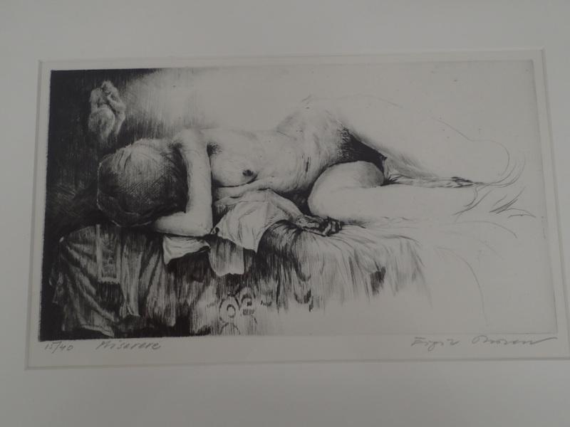 Eigil Thorell "Miserere" gravyr 15/40