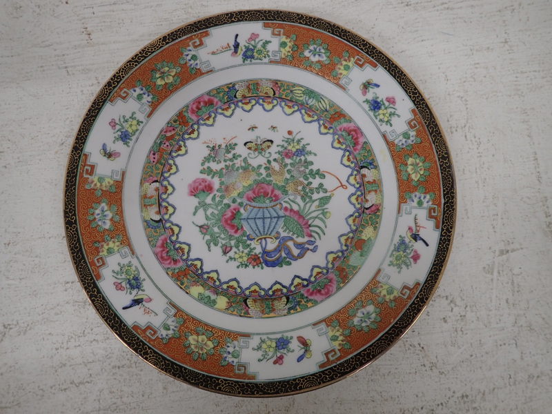 Orientalisk tallrik  D:25,5cm