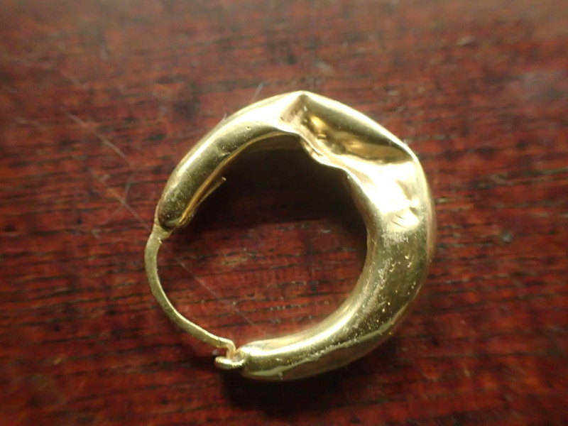 Örhänge 18k vikt:0,7gr